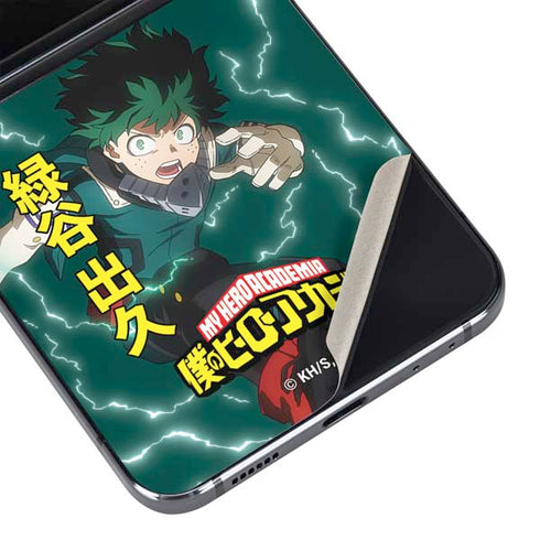My Hero Academia Deku Season 4 Galaxy Z Flip5 5G Skin